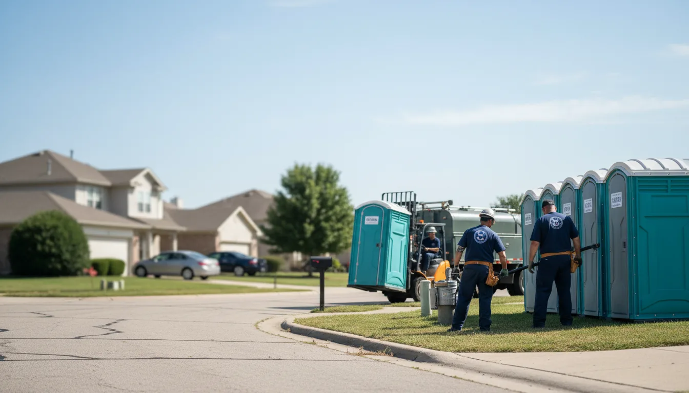 Porta Potty Rental in Greenview, IL near me